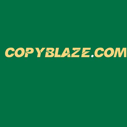 Logo da COPYBLAZE